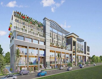 Floor Plan in  Office Space at Savviour Manoharram, Gaur Yamuna City – for Sale