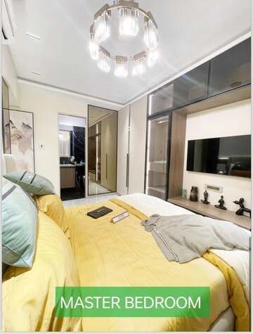 Master Bedroom in 2 BHK Apartment at 127 Raj Homes, Mira Road – for Sale