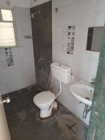 Bathroom in 2 BHK Apartment at Horizon Shelters Lotus & Lily, Pimple Nilakh – for Rent