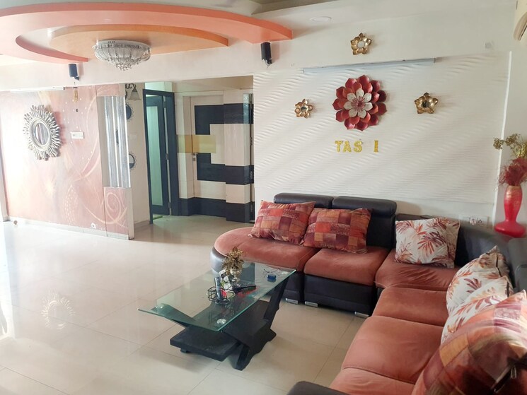 Living Room, gera-emerald-city-baner 3 Bedroom 1600 Sq.Ft. Apartment In Baner Pune 7894368