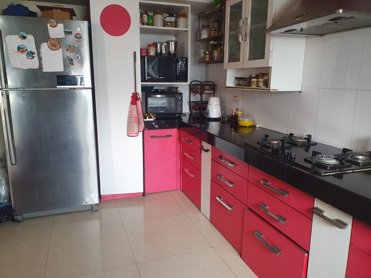 Kitchen, gera-emerald-city-baner 3 Bedroom 1600 Sq.Ft. Apartment In Baner Pune 7894368