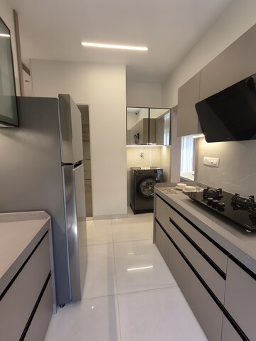 Kitchen in 1 BHK Apartment at Shree Ram Krishna Garden, Mira Road East – for Sale