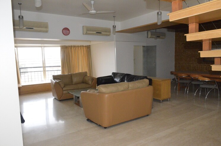 Living Room, marble-arch 3 Bedroom 3200 Sq.Ft. Penthouse In Aundh Pune 7894399