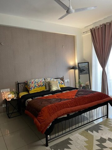 Bedroom in 3 BHK Apartment at Barnala Green Lotus Avenue, Ambala Highway – for Rent