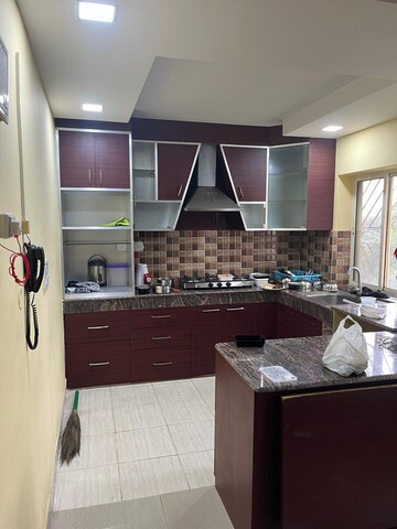 Kitchen in 3 BHK Apartment at Morabadi – for Rent