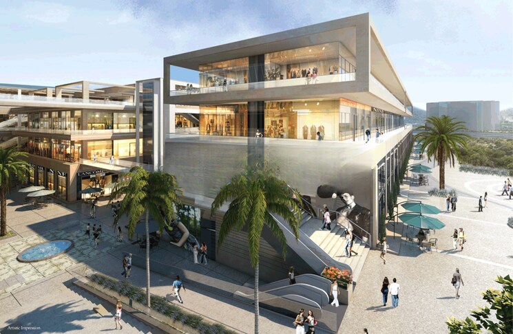 Exterior View, m3m-corner-walk Commercial Shop 400 Sq.Ft. In Sector 74 Gurgaon 7894607