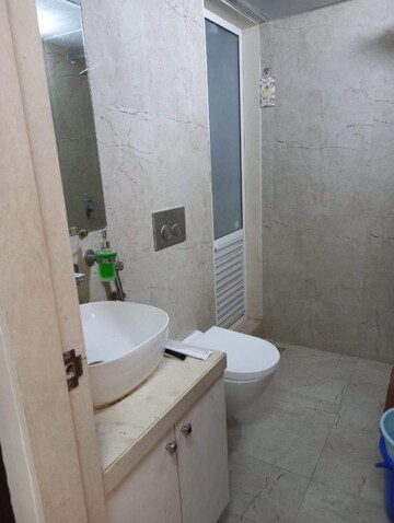 Bathroom in 2 BHK Apartment at Dosti West County, Balkum Pada – for Rent