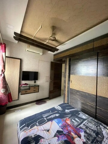 Bedroom in 3 BHK Apartment at Lodha Luxuria, Majiwada – for Sale