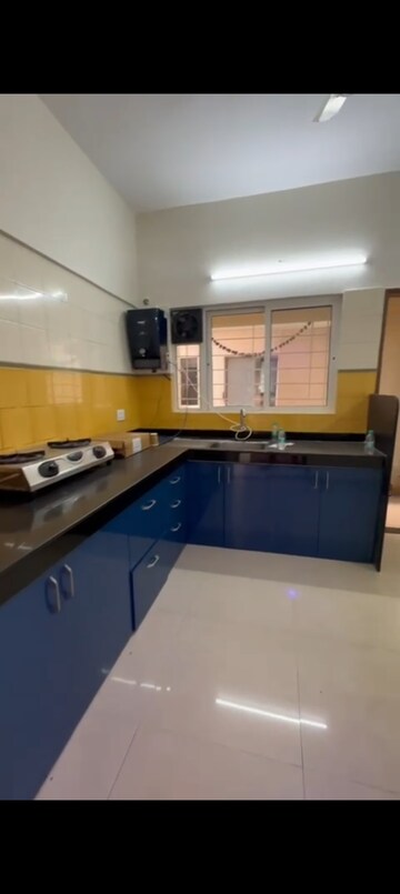 Kitchen in 3 BHK Apartment at Kumar Sophronia, Kalyani Nagar – for Rent