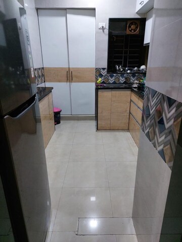 Kitchen in 2 BHK Apartment at Rutu Estate, Brahmand – for Sale