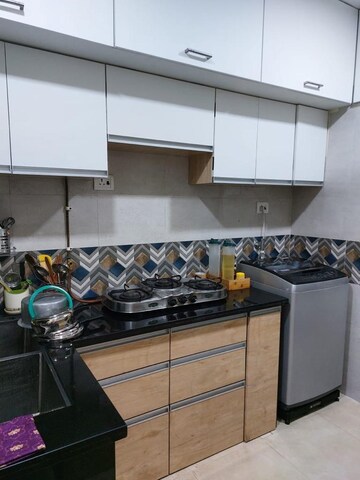 Kitchen in 2 BHK Apartment at Rutu Estate, Brahmand – for Sale