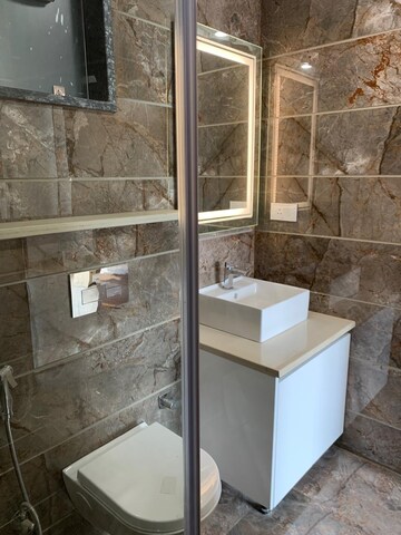 Bathroom in 4 BHK Builder Floor at Sector 14 – for Rent