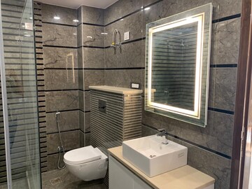 Bathroom in 4 BHK Builder Floor at Sector 14 – for Rent