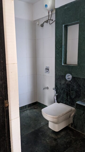 Bathroom in 2 BHK Apartment at Lodha Splendora, Ghodbunder Road – for Rent