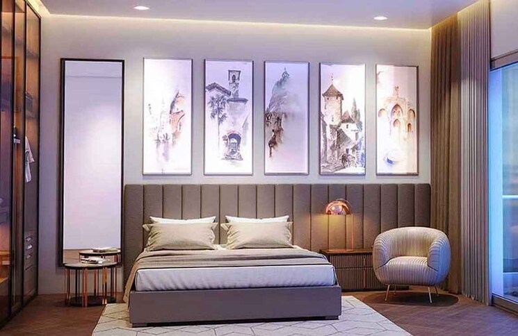 Bedroom, godrej-zenith 3 Bedroom 1676 Sq.Ft. Apartment In Sector 89 Gurgaon 7895474