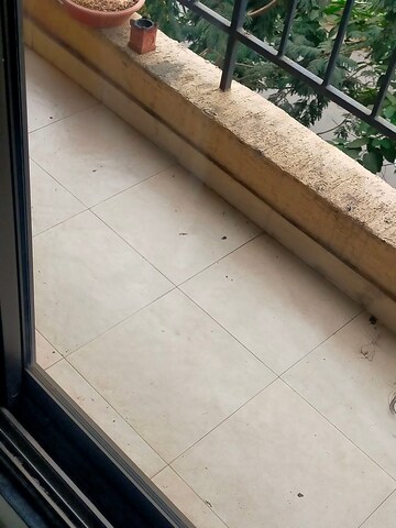 Balcony in 1 BHK Apartment at Rustomjee Avenue L1, Virar West – for Rent