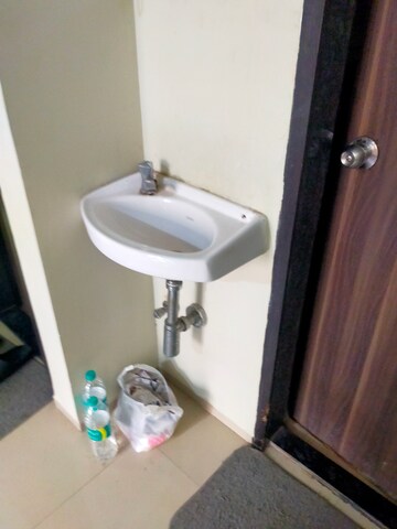 Bathroom in 1 BHK Apartment at Rustomjee Avenue L1, Virar West – for Rent