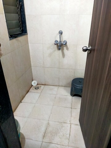 Bathroom in 1 BHK Apartment at Rustomjee Avenue L1, Virar West – for Rent