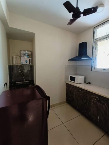 Kitchen in 1 BHK Apartment at HBH Galaxy Apartments, Sector 43 – for Rent