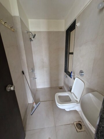 Bathroom in 1 BHK Apartment at Conwood Astoria, Goregaon East – for Rent