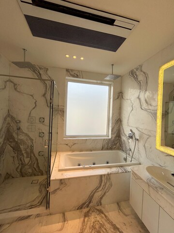 Attached Bathroom in 4 BHK Builder Floor at Neeti Bagh – for Sale