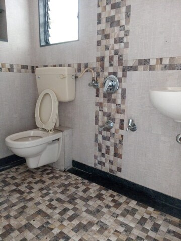 Bathroom in 2 BHK Apartment at Shivtara Garden Apartment, Kothrud – for Rent