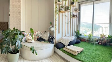 Master Bedroom in 4 BHK Apartment at Courtyard by Narang Realty and The Wadhwa Group, Pokhran Road No 2 – for Sale
