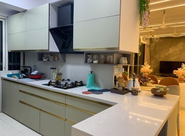 Master Bedroom in 4 BHK Apartment at Courtyard by Narang Realty and The Wadhwa Group, Pokhran Road No 2 – for Sale