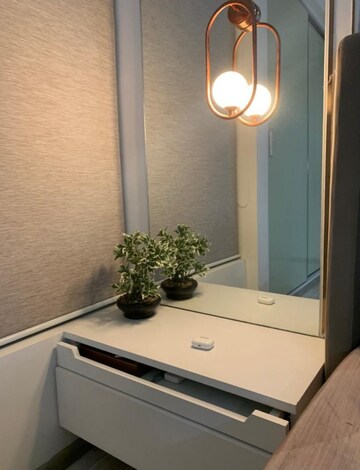 Balcony in 4 BHK Apartment at Courtyard by Narang Realty and The Wadhwa Group, Pokhran Road No 2 – for Sale
