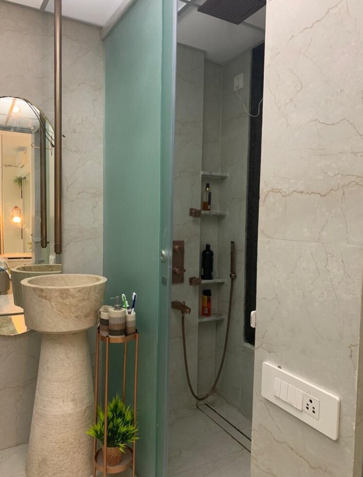 Bathroom, courtyard-by-narang-realty-and-the-wadhwa-group 4 Bedroom 1650 Sq.Ft. Apartment In Pokhran Road No 2 Thane 7896425