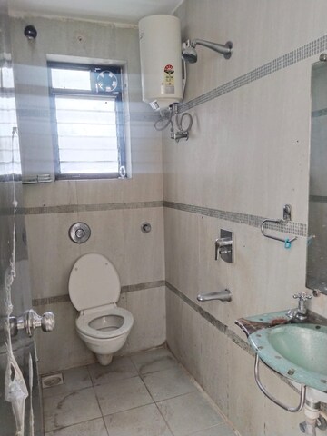 Bathroom in 2 BHK Apartment at Kesar Harmony, Kharghar – for Rent