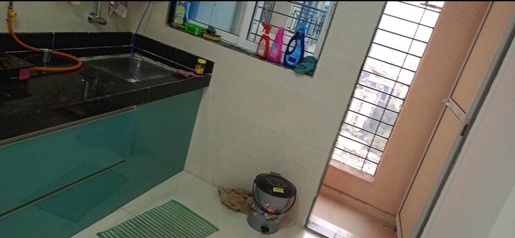 Kitchen, cosmos-habitat 2 Bedroom 900 Sq.Ft. Apartment In Majiwada Thane 7896964
