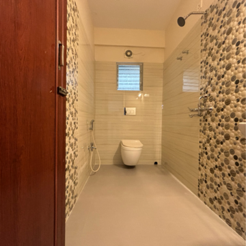 Bathroom in 3 BHK Apartment at Cancun Eco Zone, New Town – for Sale