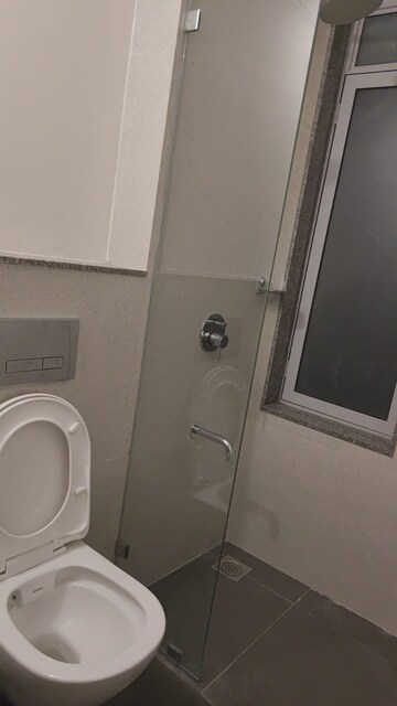 Bathroom in 2 BHK Apartment at Piramal Vaikunth Vairat, Balkum Pada – for Rent