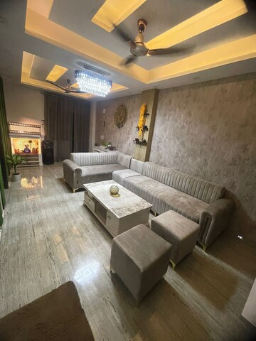 Living Room in 3 BHK Builder Floor at Niti Khand – for Rent