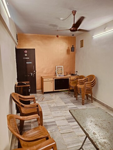 Living Room in 1 BHK Apartment at Shruti Park, Dhokali – for Rent