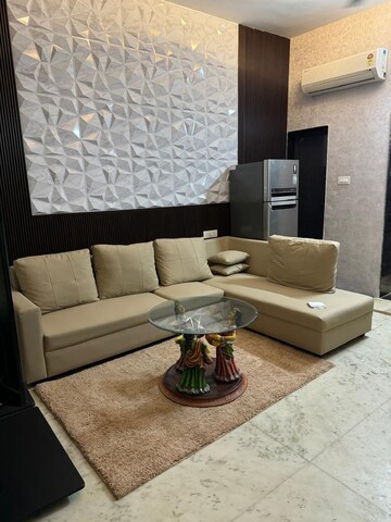 Living Room in 1 BHK Builder Floor at Sector 15 – for Rent