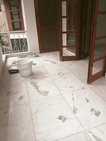 Balcony in 3 BHK Builder Floor at Greater Kailash I – for Rent