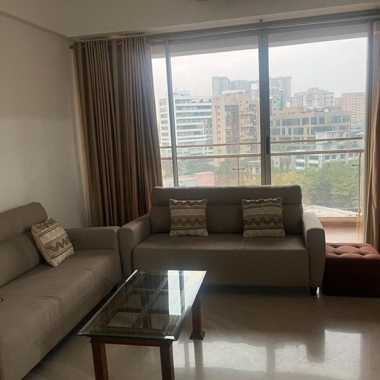 Living Room, transcon-triumph-tower-2 3 Bedroom 1291 Sq.Ft. Builder Floor In Veera Desai Industrial Estate Mumbai 7897416