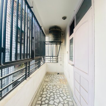 Balcony in 3 BHK Builder Floor at Malviya Nagar – for Rent