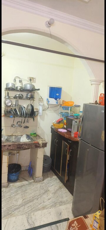Kitchen in 1 BHK Builder Floor at Mehrauli – for Rent