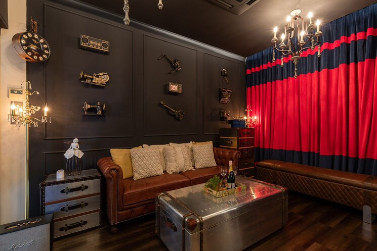 Living Room, poseidon-apartment 4 Bedroom 2000 Sq.Ft. Apartment In Andheri West Mumbai 7897510