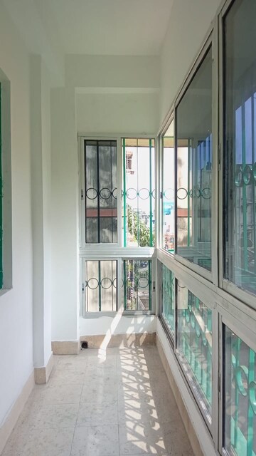 Balcony in 4 BHK Apartment at Sun Jyoti, Behala – for Sale