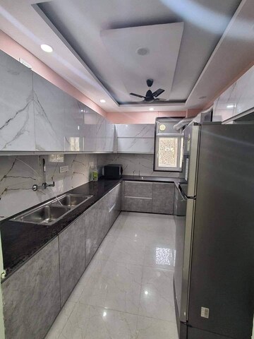 Kitchen in 3 BHK Builder Floor at Ansal Plaza Sector-23, Sector 23 – for Rent