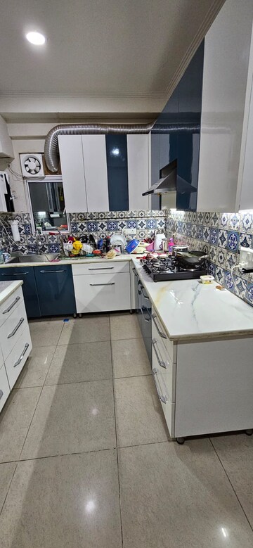 Kitchen in 3 BHK Apartment at Gaur City 2 - 16th Avenue, Sector 16c Greater Noida – for Sale