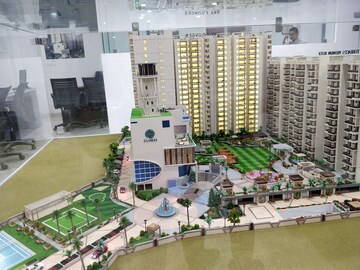 3 BHK Apartment – Exterior View View at Anukampa Sky Lounges, Mansarovar - for Sale