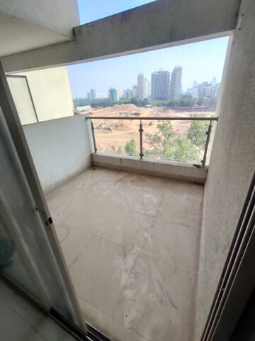 Balcony in 2 BHK Apartment at Shubh Casa Feliz, Magarpatta City – for Rent