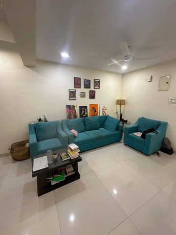 Living Room in 1 BHK Apartment at Green Hills, Kandivali East – for Rent