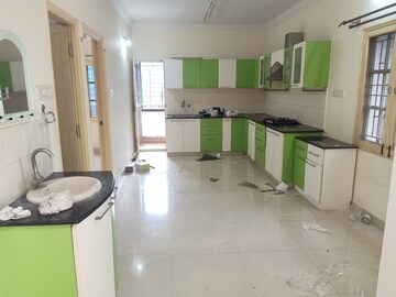 Kitchen in 3 BHK Apartment at Murugesh Palya – for Rent