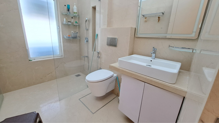 Bathroom, soham-crystal-spires 3 Bedroom 1349 Sq.Ft. Apartment In Manpada Thane 7898241